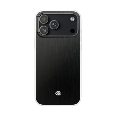 Black Lite Phone Case for iPhone - Brushed Obsidian Slate