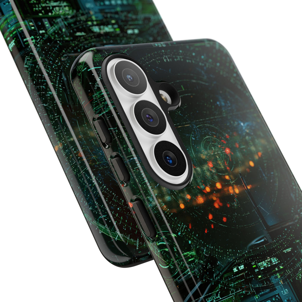 Tactical Avionics HUD · Tough Phone Case for Samsung · Green