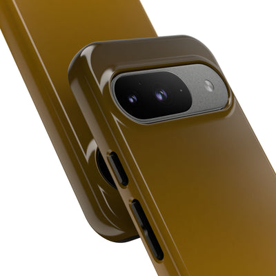 Golden Umber · Tough Phone Case for Pixel ·  Gold