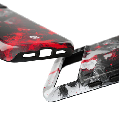 Shattered Crimson Duel · Tough Handyhülle für Google Pixel