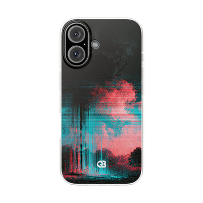 Digital Signal Drift · Lite Phone Case for iPhone ·  Black