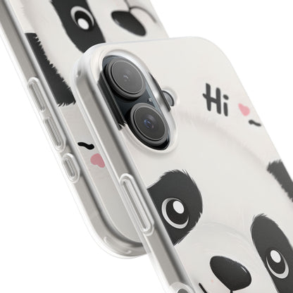 Panda Glow iPhone 16 Case - Soft