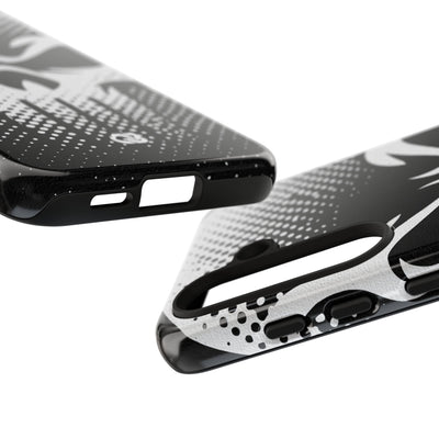 Phantom Halftone · Tough Phone Case for Samsung · Black