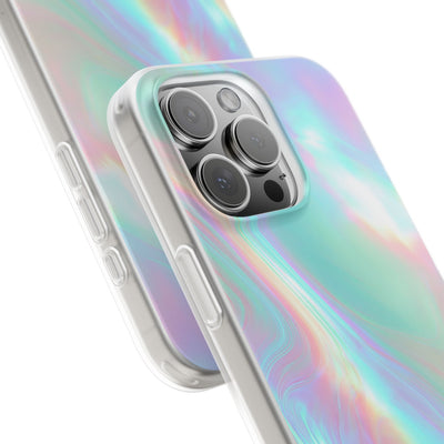 Prismatic Liquid Light · Lite Phone Case for iPhone ·  Teal