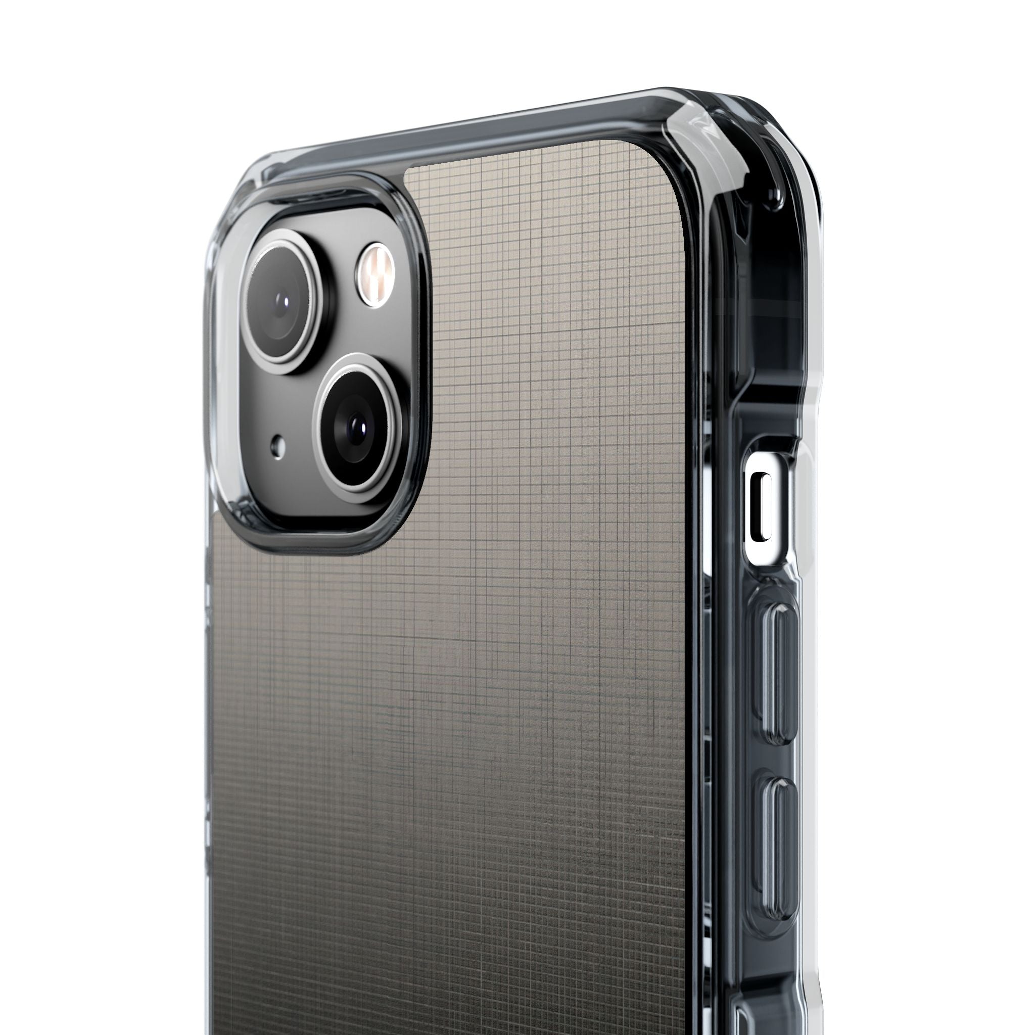 Grey Impact MagSafe Phone Case for iPhone - Faded Sand Mesh