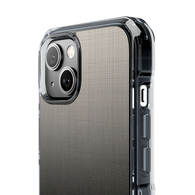 Grey Impact MagSafe Phone Case for iPhone - Faded Sand Mesh