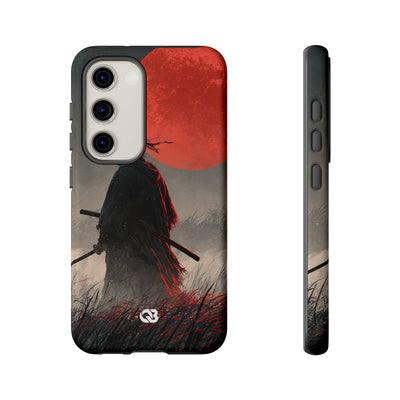 Crimson Moon Ronin · Tough Phone Case for Samsung · Black