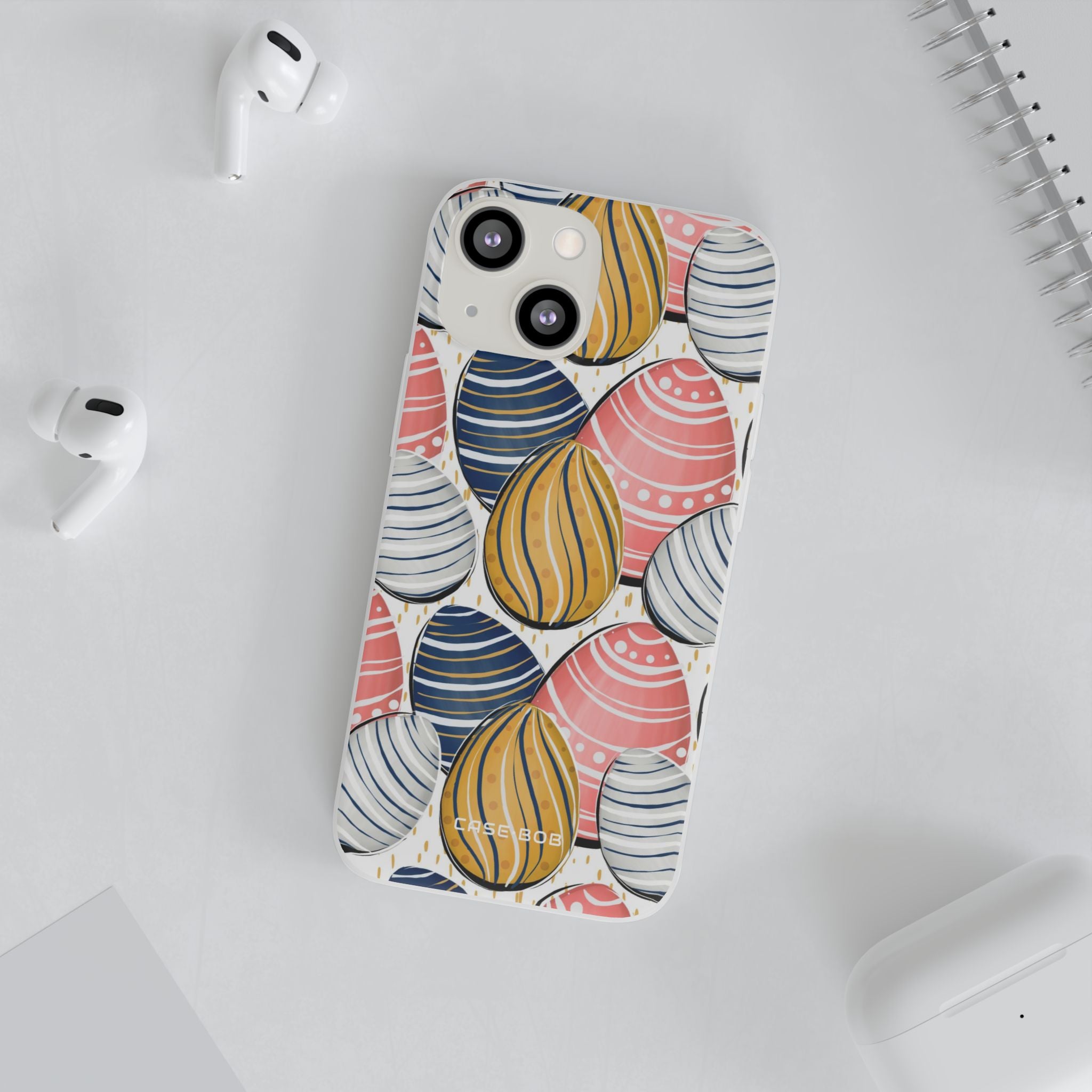 Pastel Eggs iPhone 13 mini Case - Soft