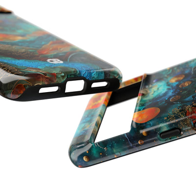 Copper Horizon Drift · Tough Phone Case for Google Pixel