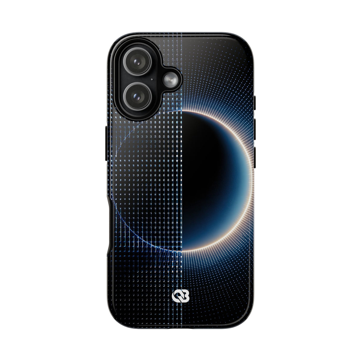 Luminous Meridian · Tough Phone Case for iPhone · Black