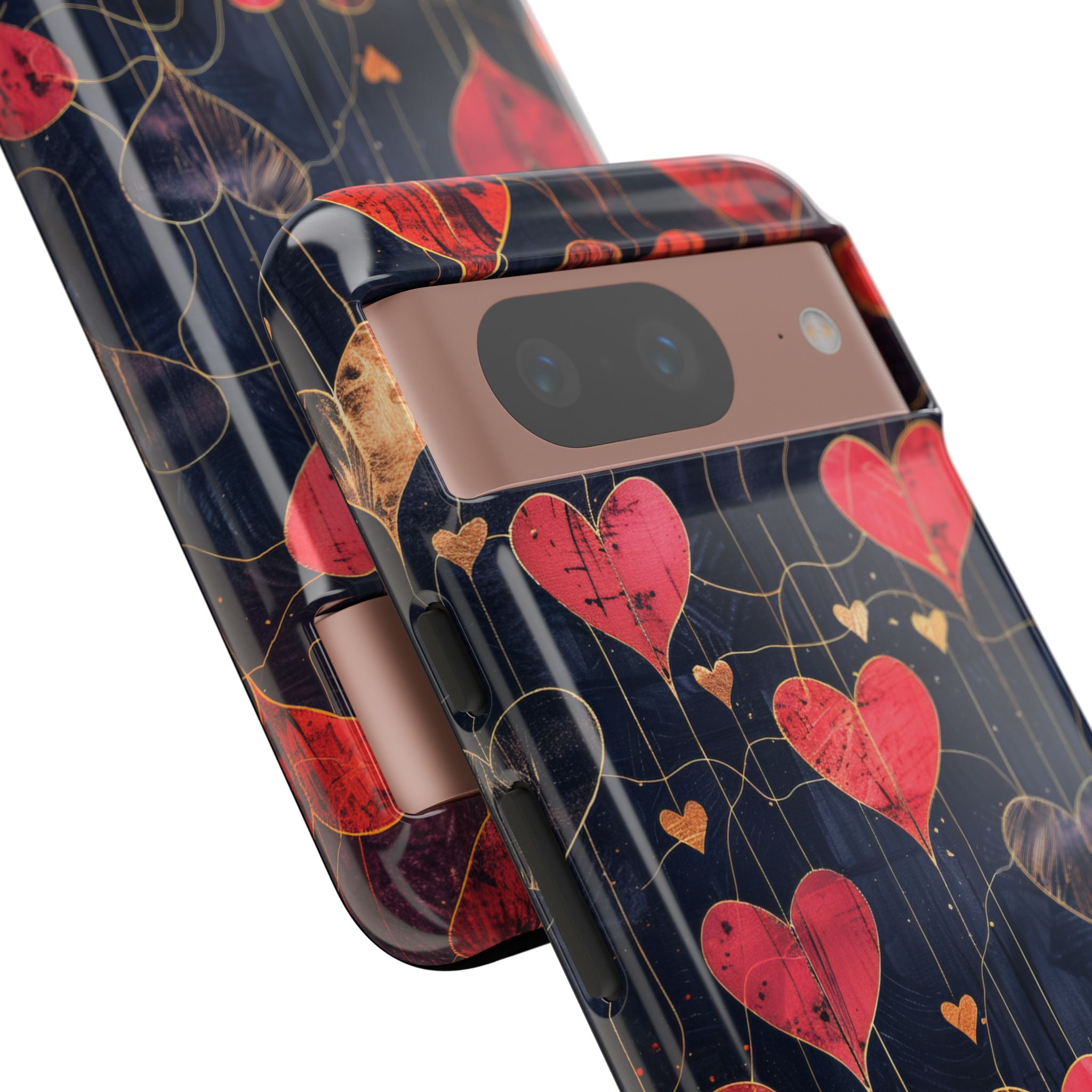 Golden Hearts Network Google Pixel 8 Case - Tough