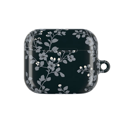 Nocturne Blossom Branch · Hard Case for AirPods & AirPods Pro · Black