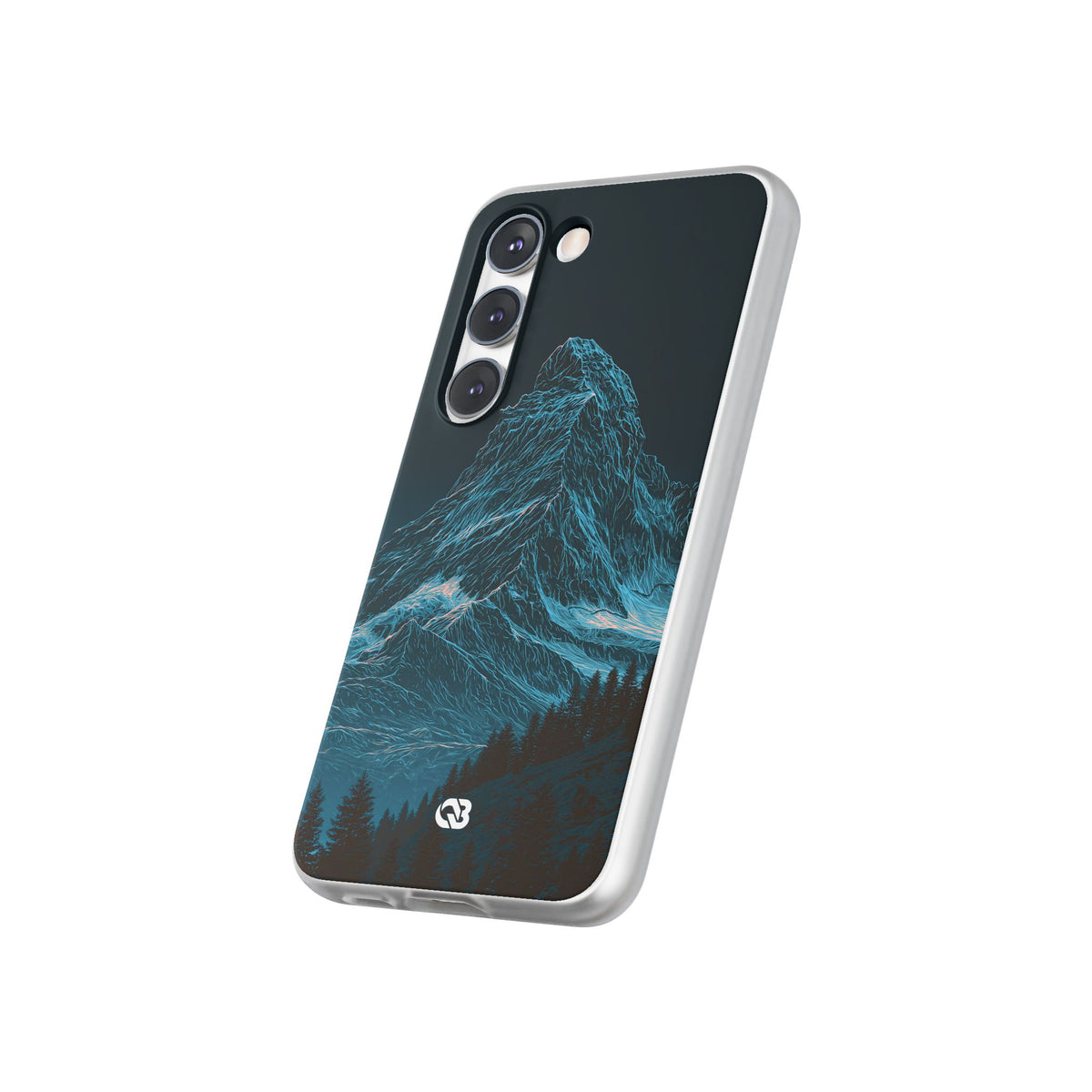 Glacial Alpine Peak · Lite Phone Case for Samsung · Blue