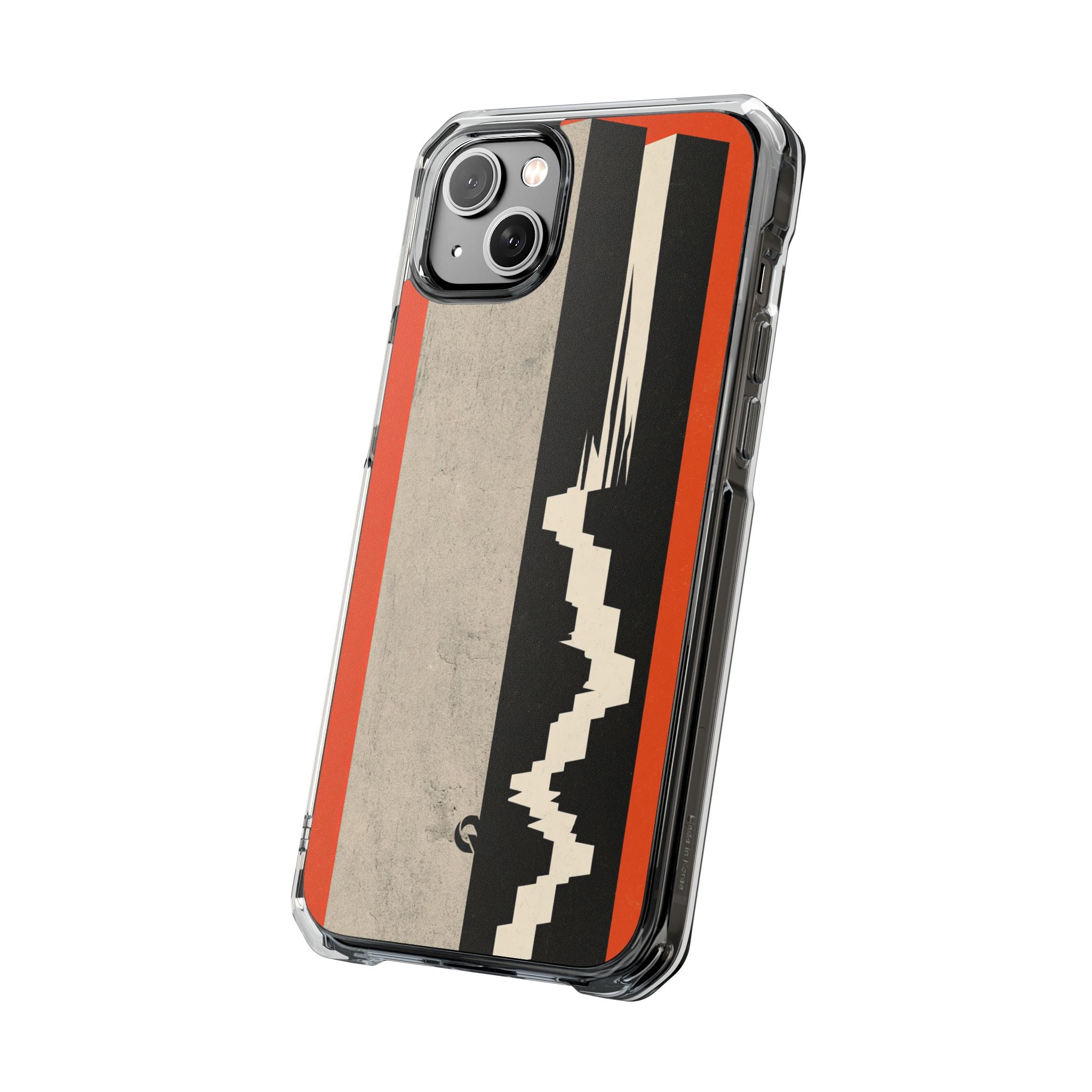 Orange Impact MagSafe Phone Case for iPhone - Orange Monolith Rift