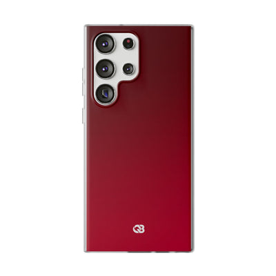 Red Lite Phone Case for Samsung - Crimson Velvet Fade