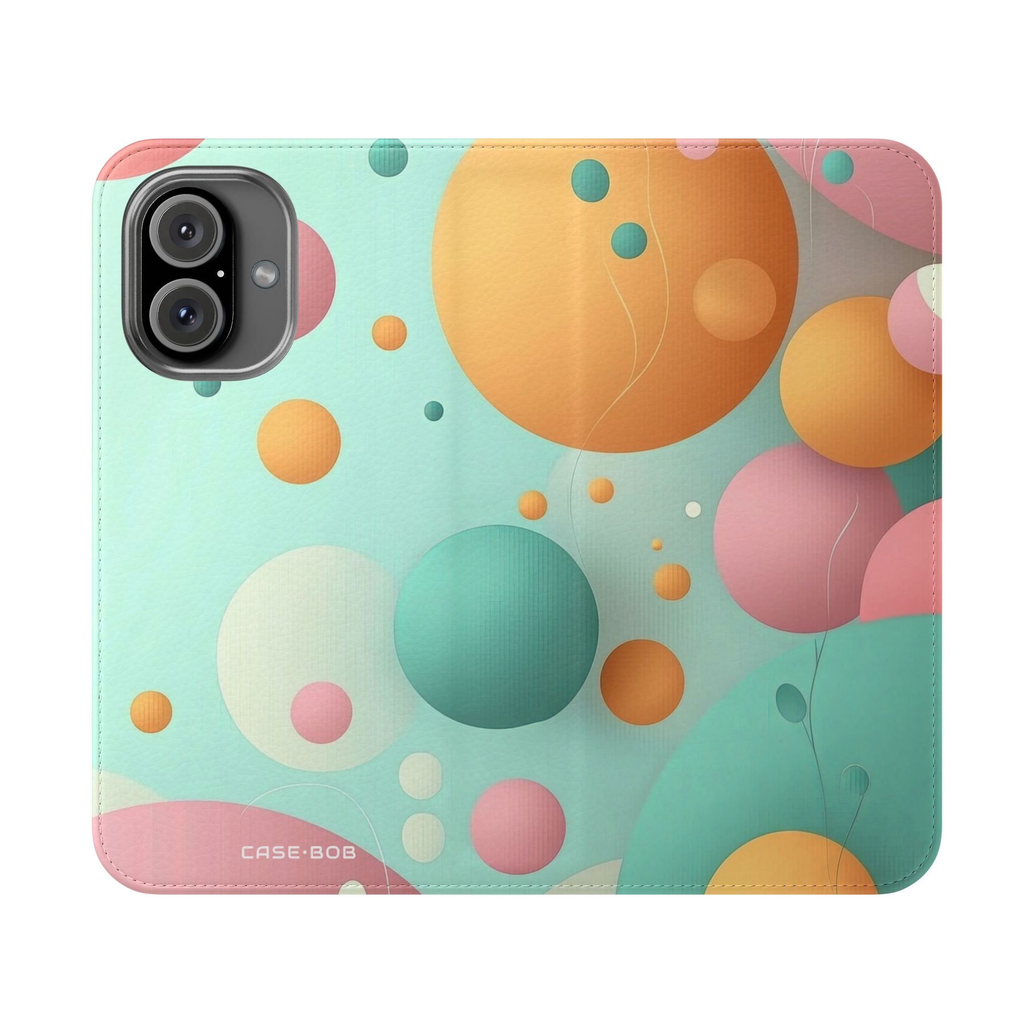 Pastel Circles Flow - iPhone 16  Case - Wallet