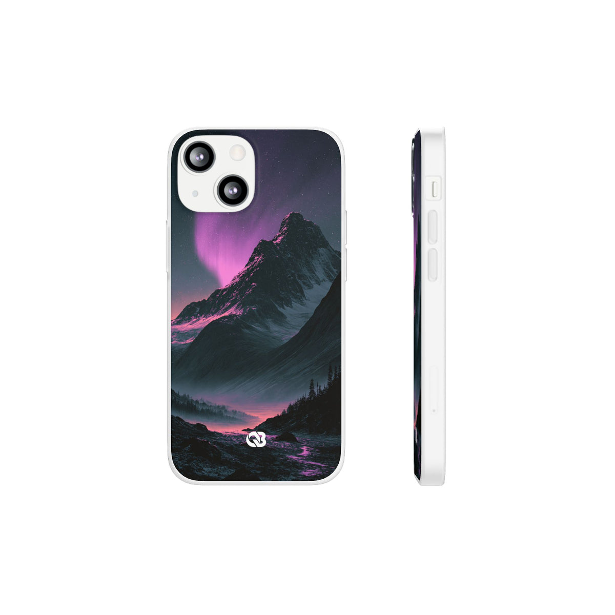 Arctic Aurora Summit · Lite Phone Case for iPhone ·  Black