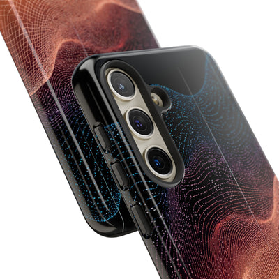 Spectral Elevation · Tough Phone Case for Samsung · Orange
