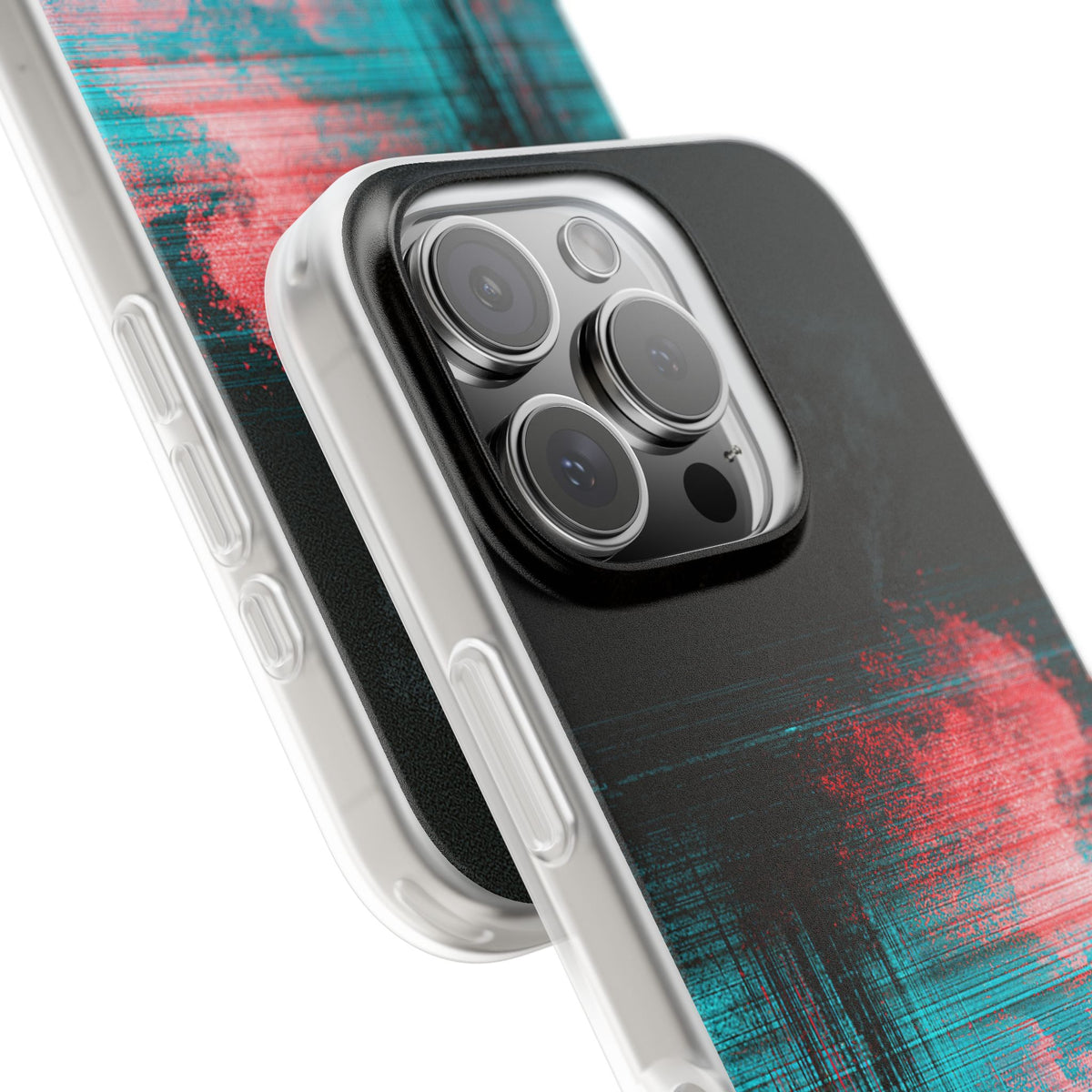 Digital Signal Drift · Lite Phone Case for iPhone ·  Black