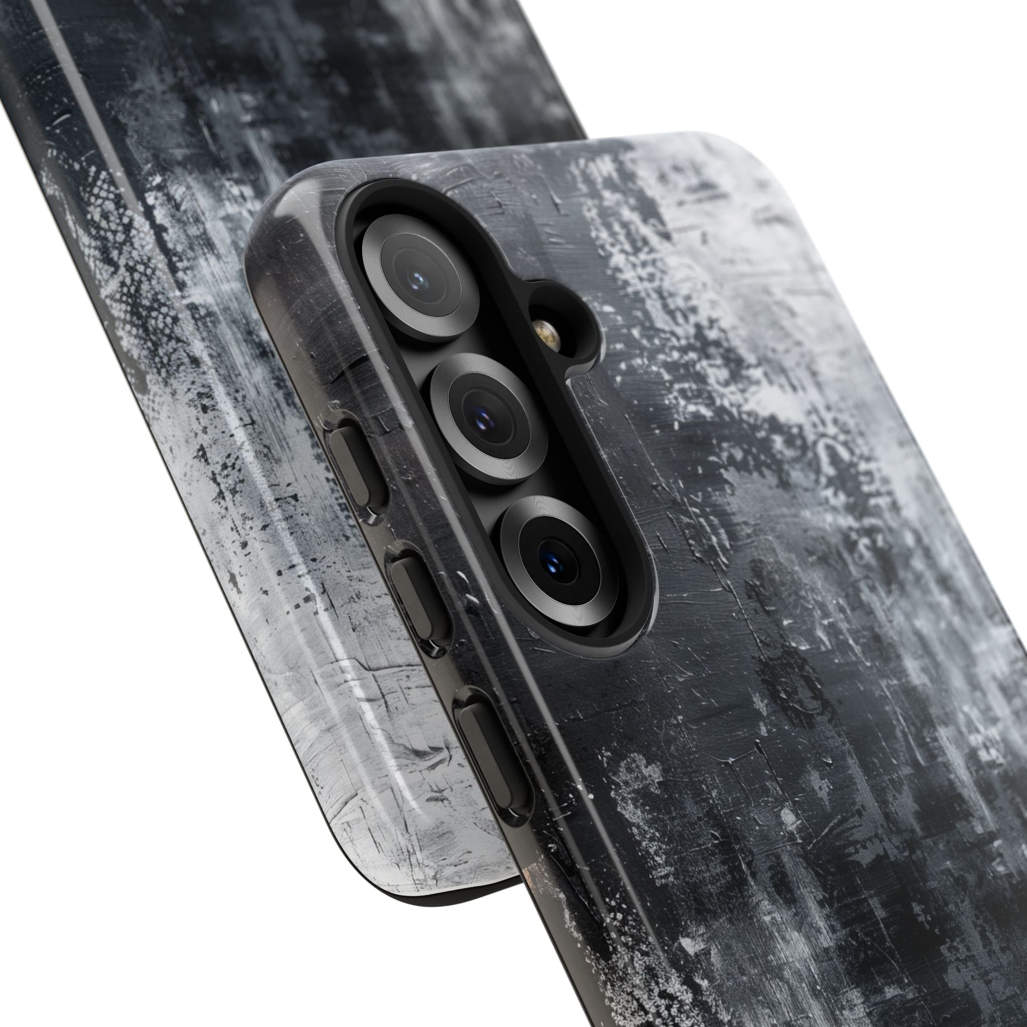 Texturiertes Blackscape Samsung S25 Plus Case - Tough