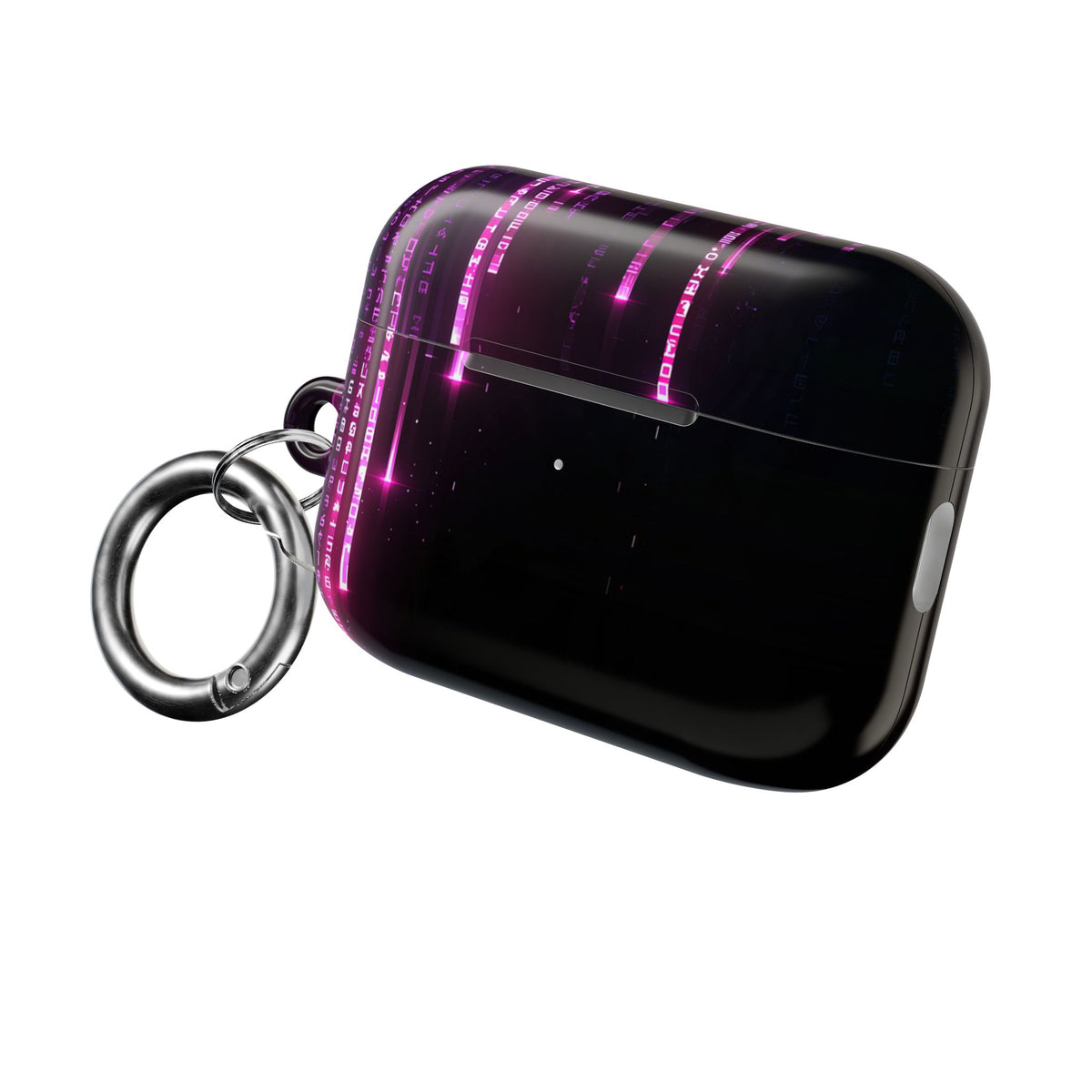 Binary Cascade · Hard Case for AirPods & AirPods Pro · Black