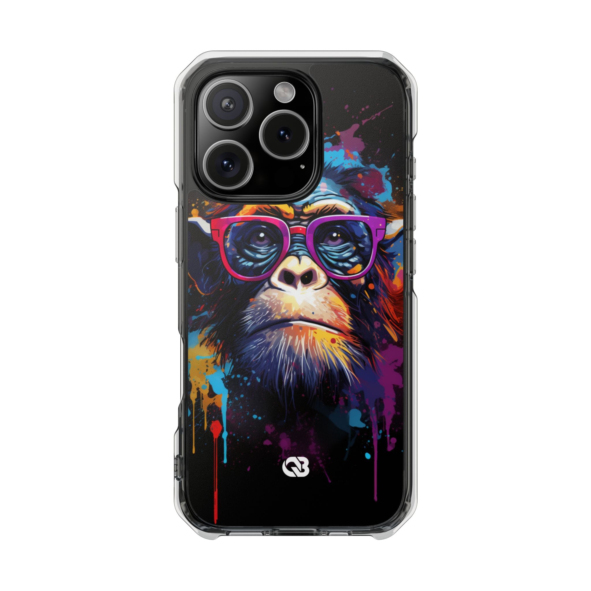 Neon Splatter Primate · Impact Magsafe