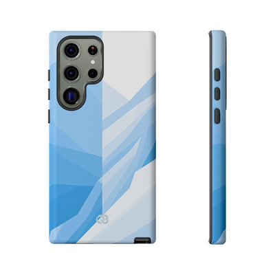 Blue Tough Phone Case for Samsung - Arctic Glacial Ridge