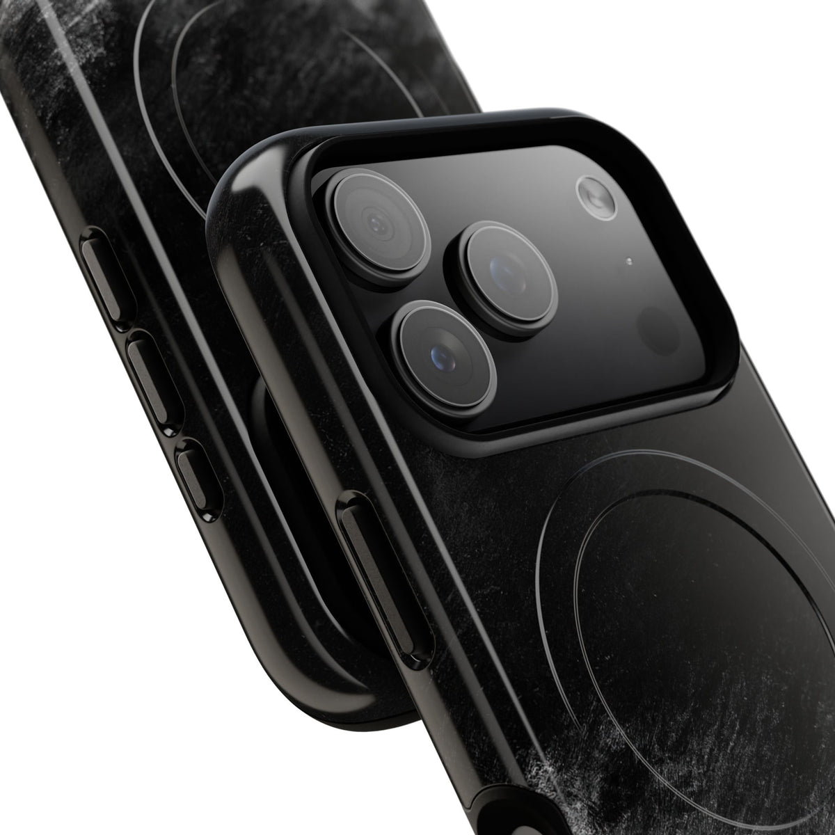 Crimson Void · Tough 2.0 Magnetic Phone Case for iPhone · Black