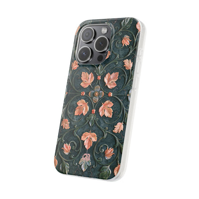 Florentine Rose Arabesque · Lite Phone Case for iPhone ·  Green