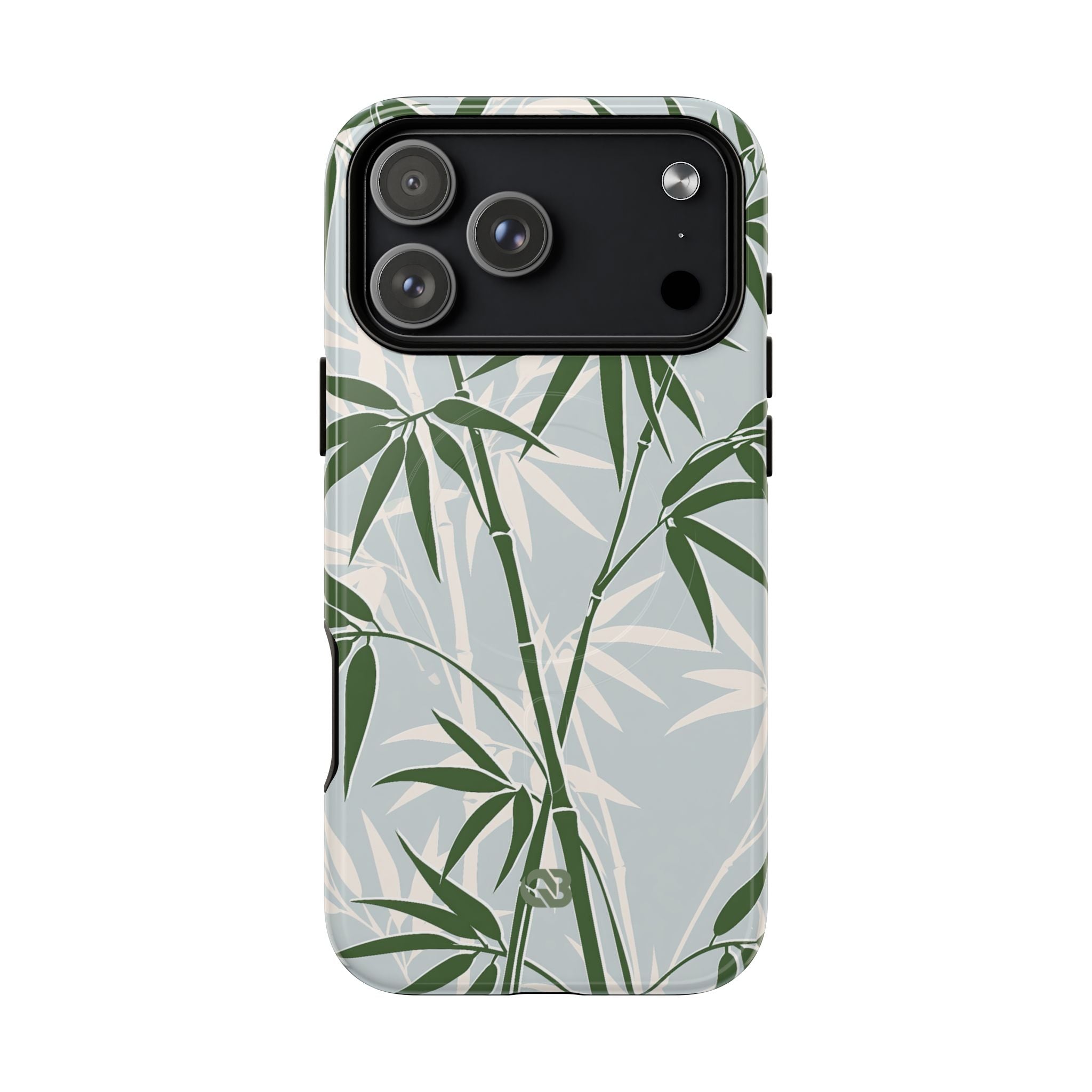 Green Tough 2.0 Magsafe Phone Case for iPhone - Kyoto Bamboo Canopy