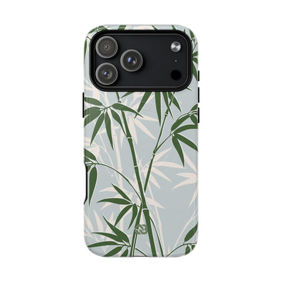 Green Tough 2.0 Magsafe Phone Case for iPhone - Kyoto Bamboo Canopy