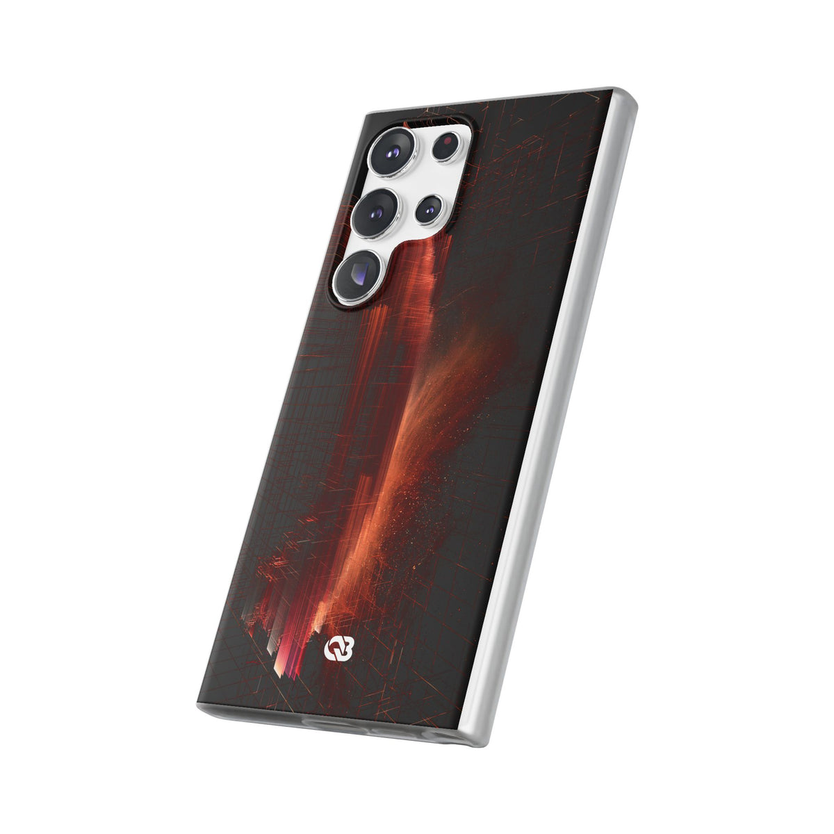Luminous Monolith · Lite Phone Case for Samsung · Black