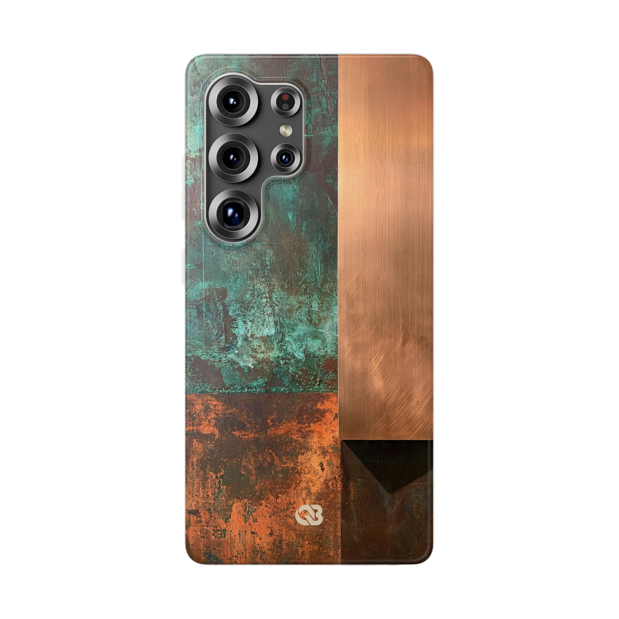 Teal Lite Phone Case for Samsung - Verdigris Copper Slab