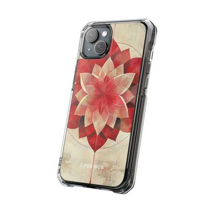 Crimson Bloom iPhone 15 Plus Skal - Impact