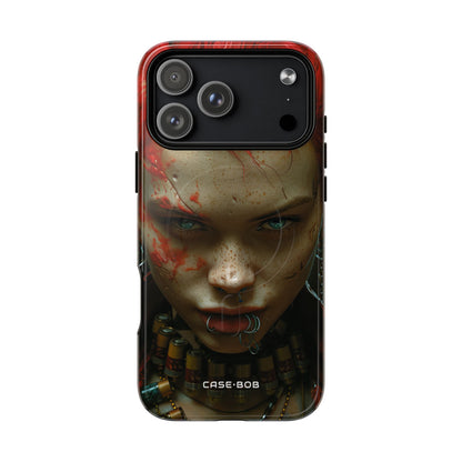 Red Spike Gaze iPhone 17 Pro Max Case - Tough+ - CASE•BOB