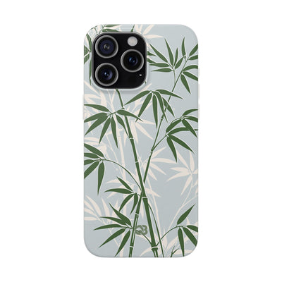 Green Lite Phone Case for iPhone - Kyoto Bamboo Canopy