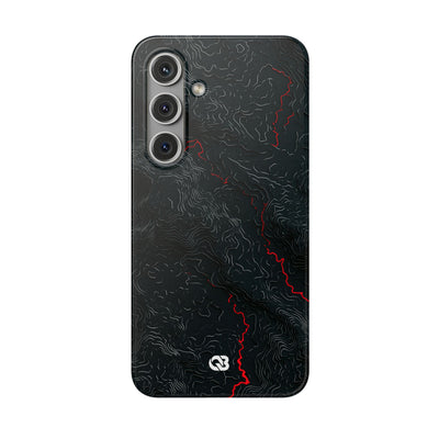 Crimson Rift · Lite Phone Case for Samsung · Black