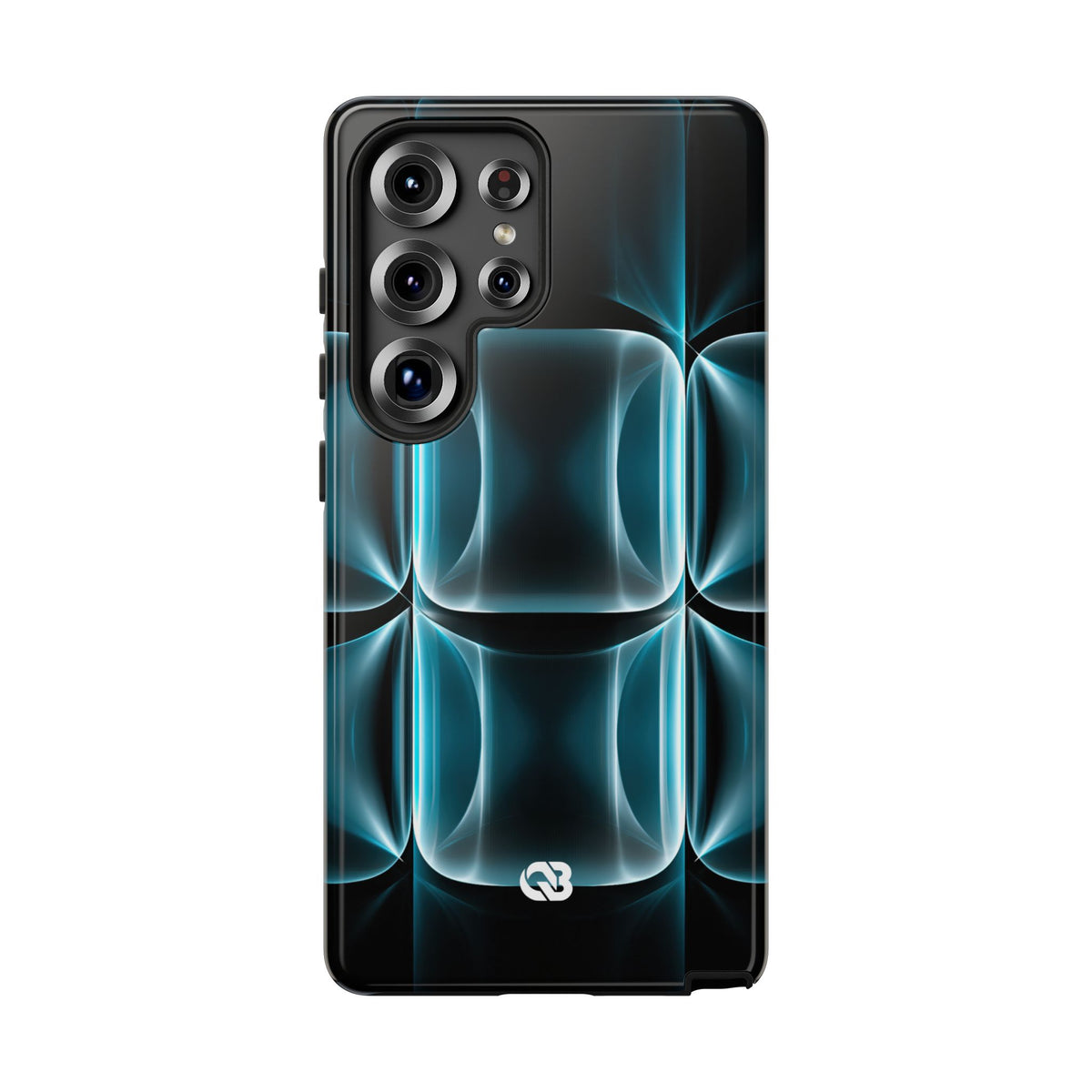 Cyan Core Matrix · Tough Phone Case for Samsung · Blue