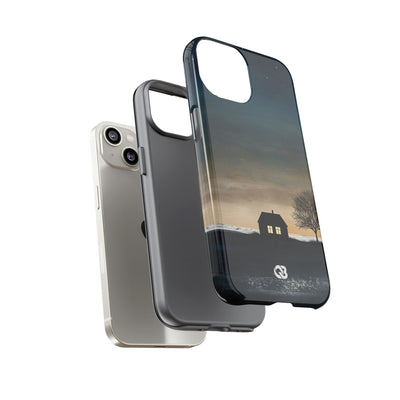 Midnight Cabin Glow · Tough Hoesje voor iPhone