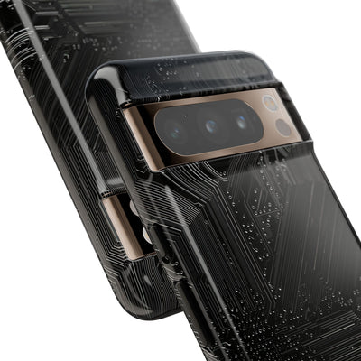 Obsidian Circuitry · Tough Phone Case for Pixel ·  Black