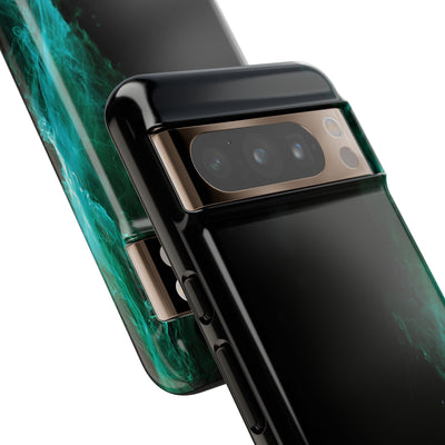 Luminous Plume · Tough Phone Case for Pixel ·  Teal