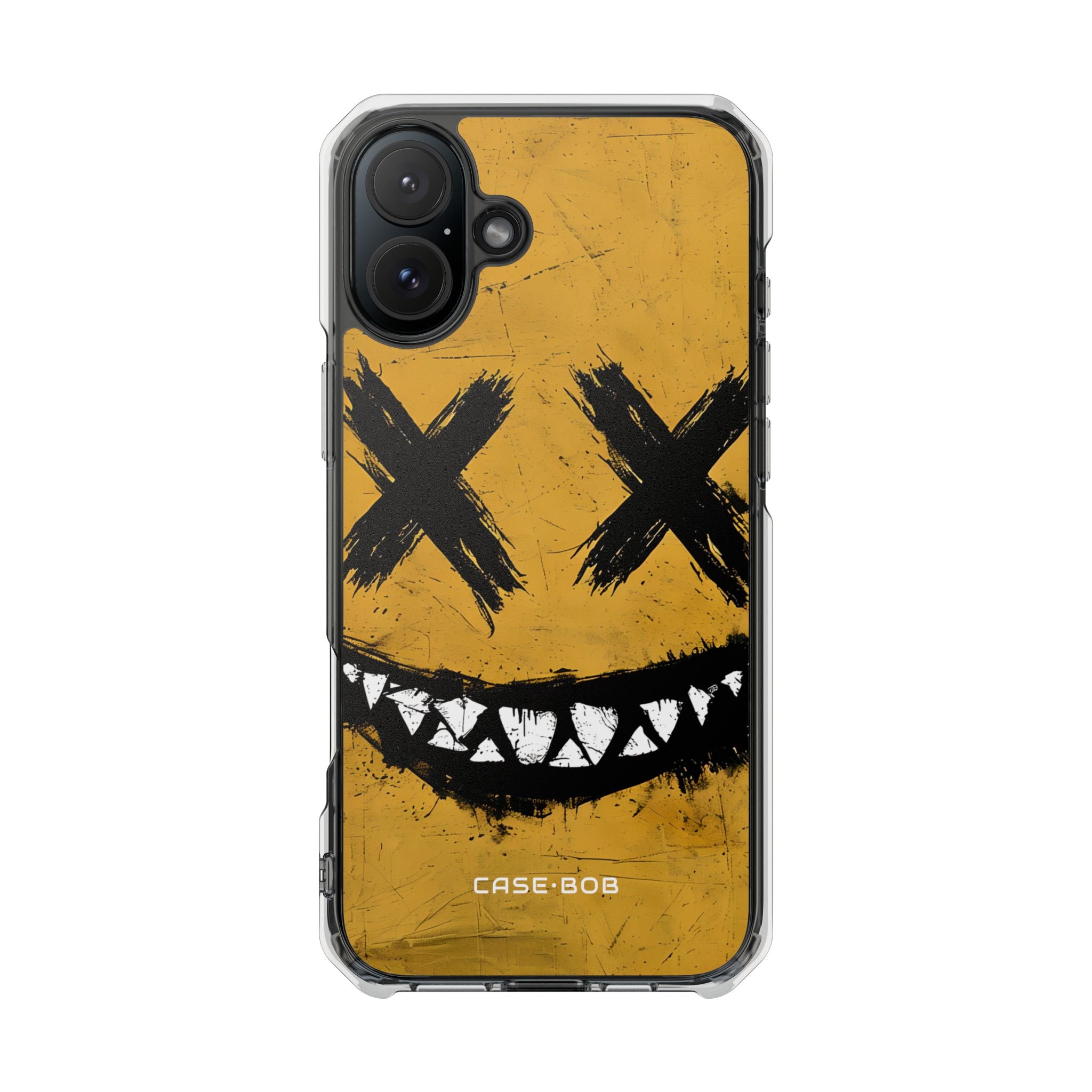 Jagged Smile Yellow iPhone 16 Plus Case - Impact