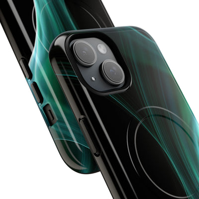 Emerald Lumen · Tough 2.0 Magnetic Phone Case for iPhone · Green