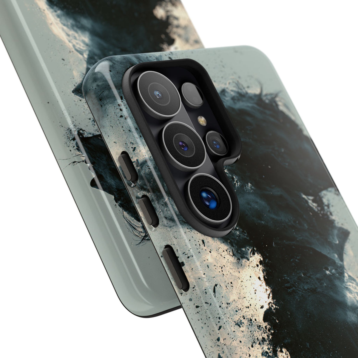 Ashen Dissolution · Tough Phone Case for Samsung · Black