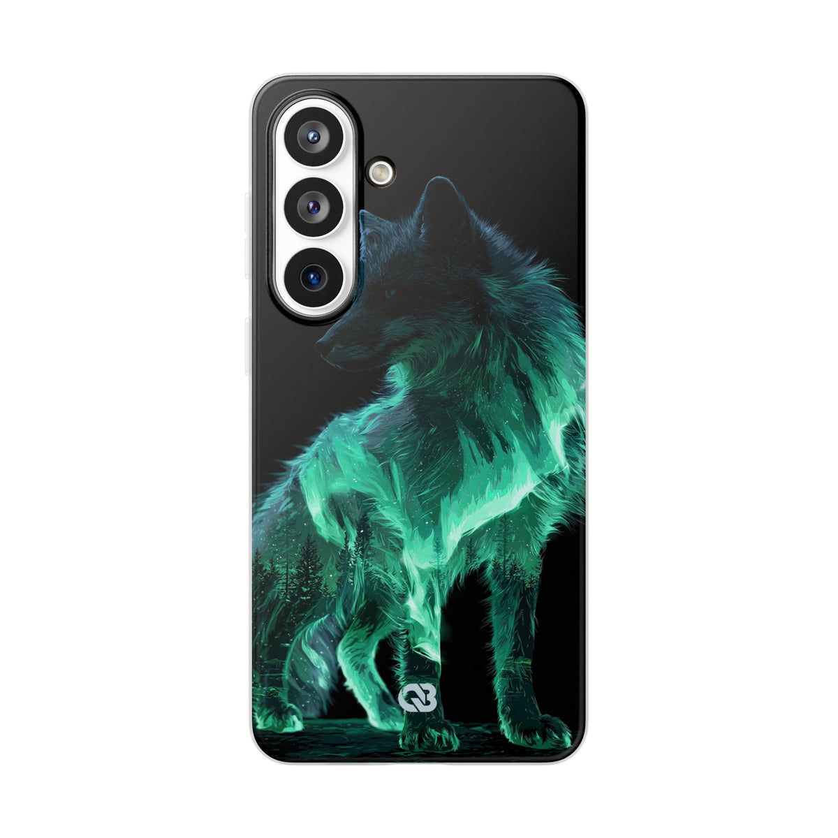 Nordic Aurora Fox · Lite Phone Case for Samsung · Teal