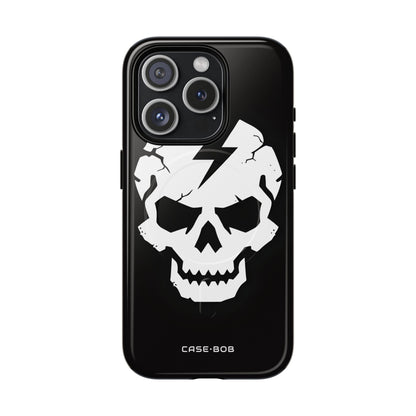 Lightning Skull iPhone 15 Pro Case - Tough+
