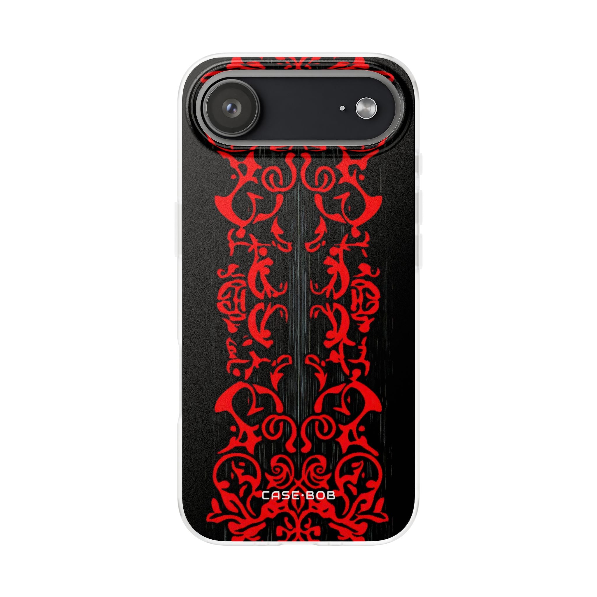 Crimson Spiral iPhone 17 Air Case - Soft - CASE•BOB