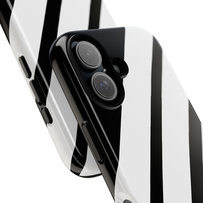 Obsidian White Bars · Tough Telefoncover for iPhone