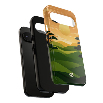 Verdant Horizon Sun · Tough Phone Case for Google Pixel