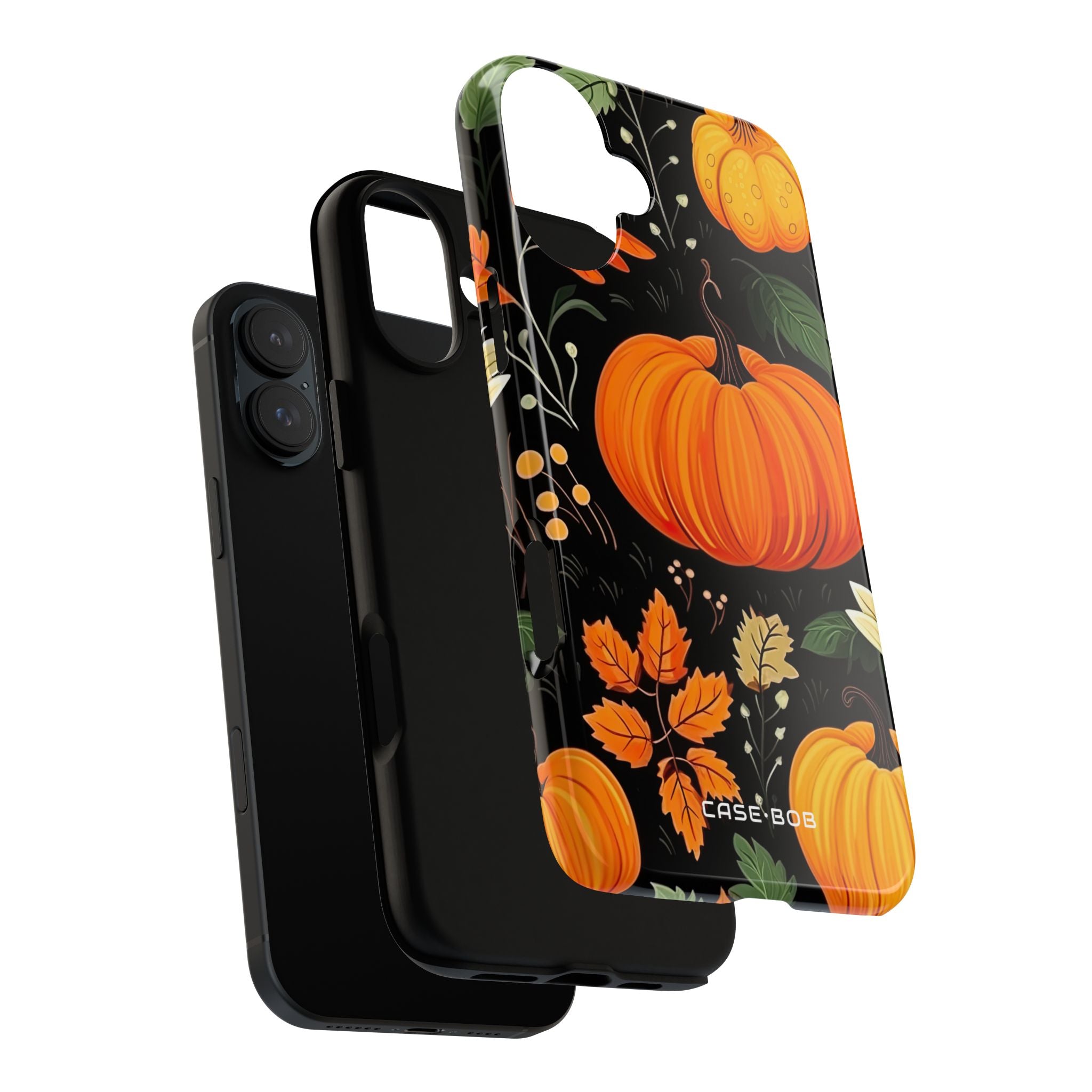 Pumpkin Glow iPhone 16 Plus Case - Tough